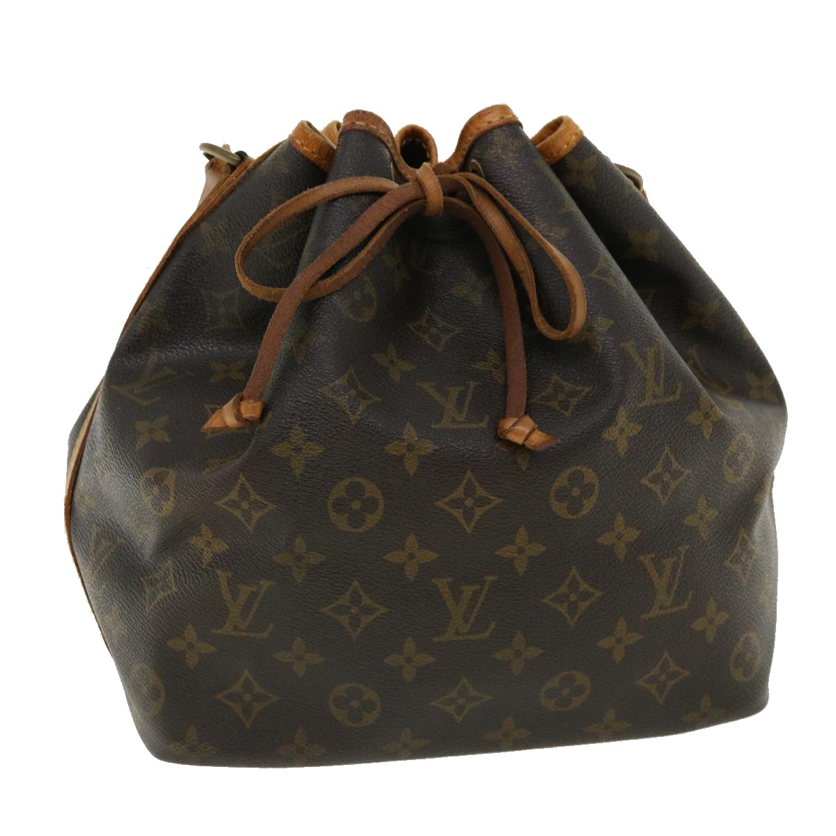 Louis Vuitton Monogram Petit Noe Shoulder Bag M42226 Lv Auth Rz505